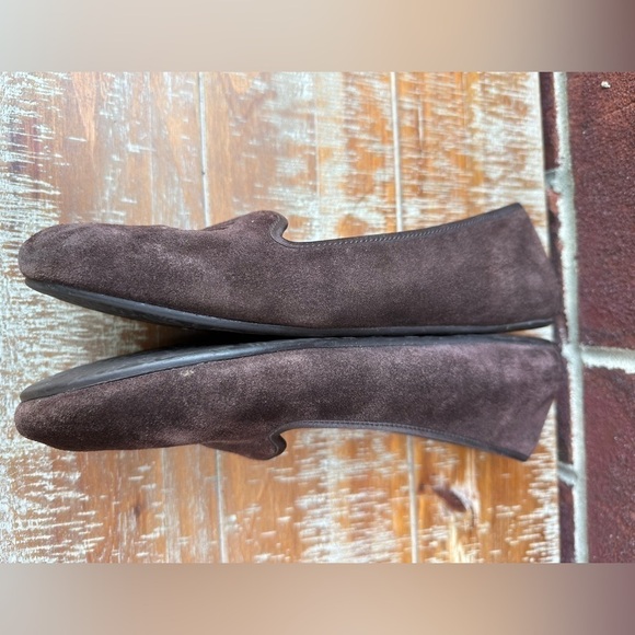 UGG Monogrammed Suede Flats - Picture 4 of 8